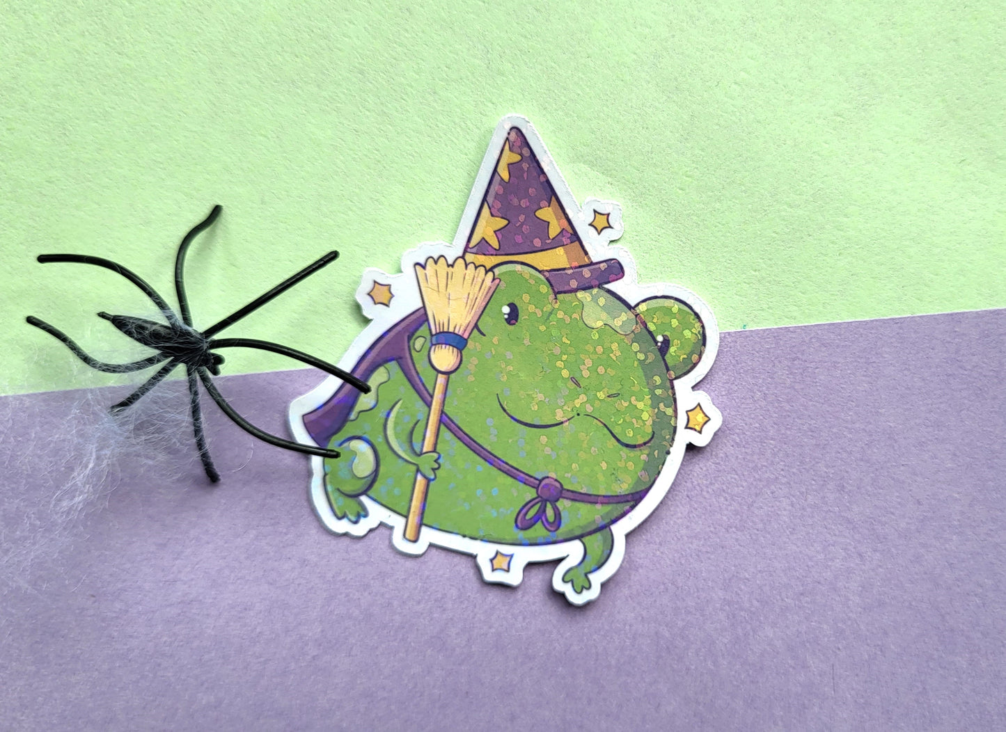 Froggy Magic Vinyl sticker
