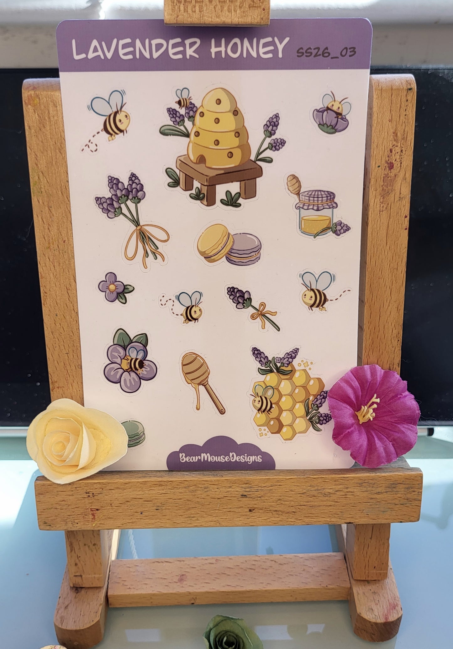 Honey Lavender Sticker Sheet