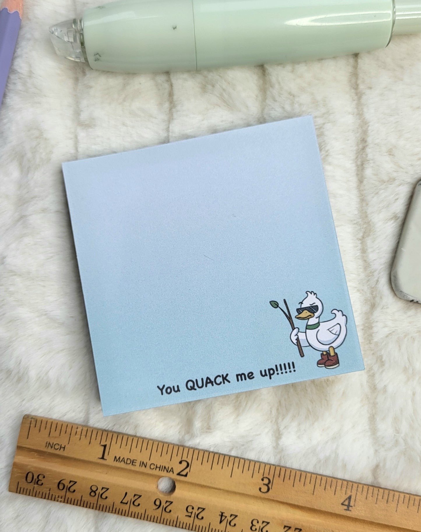 You Quack me Up 3x3 mini notepad