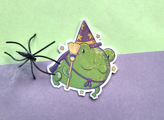 Froggy Magic Vinyl sticker