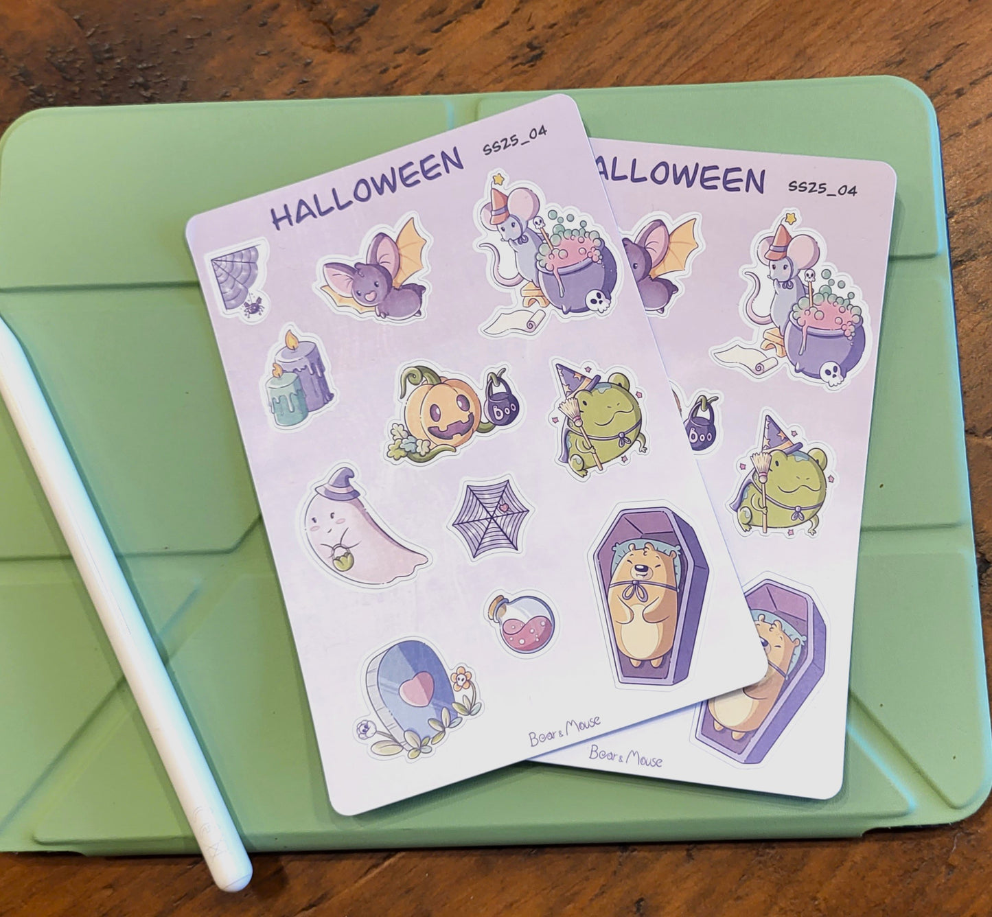 Halloween Sticker Sheets
