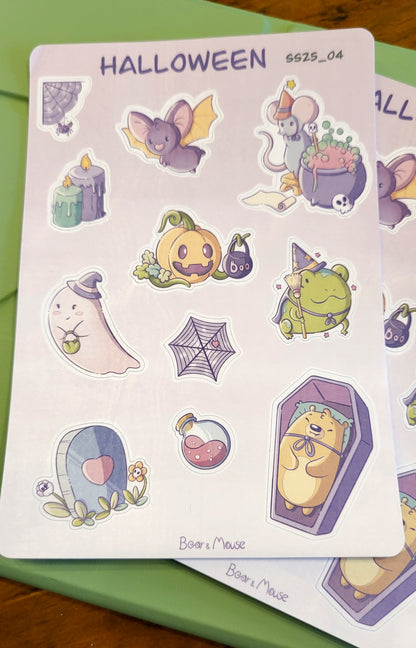 Halloween Sticker Sheets