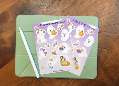 Spooky Days Sticker Sheet