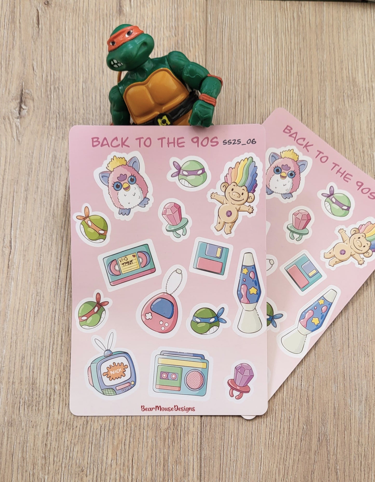 Back to the 90's Sticker Sheet
