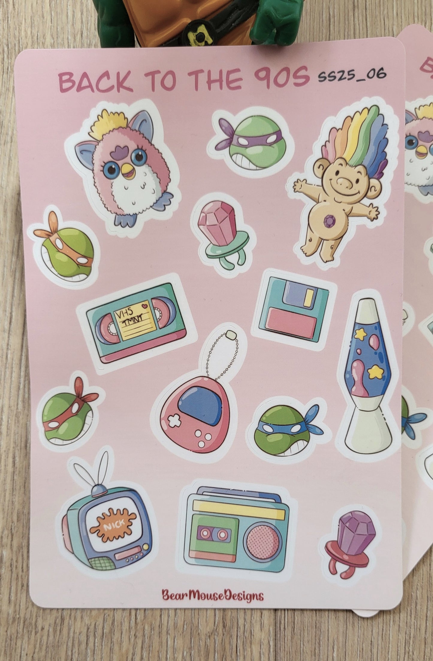 Back to the 90's Sticker Sheet