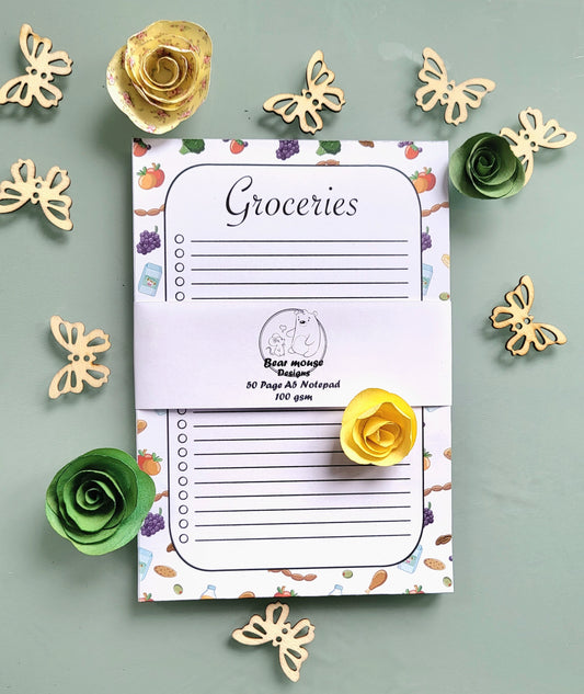 Groceries Notepad