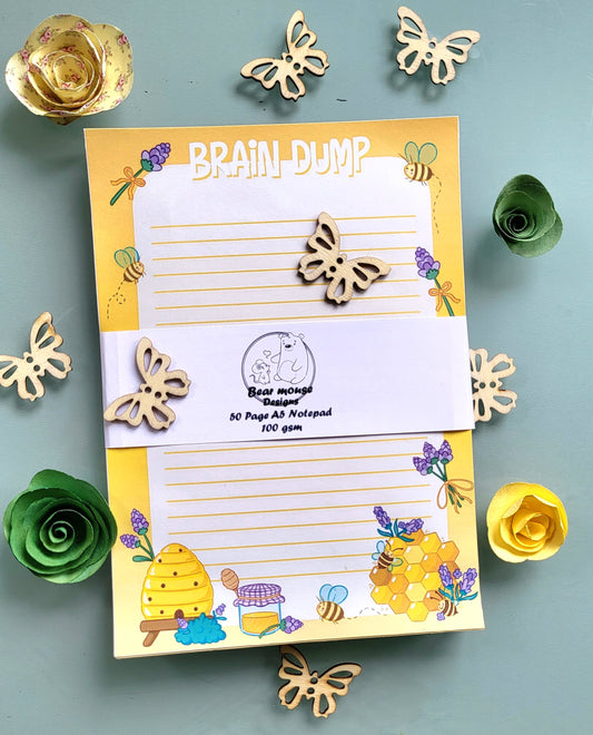 Honey Lavender Notepad