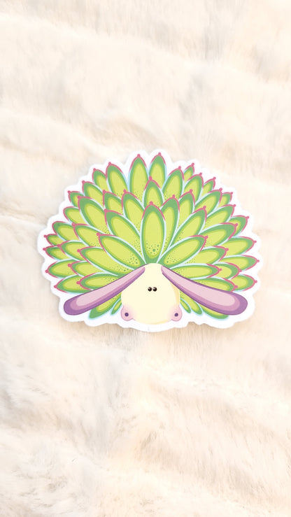 Leaf Slug Sticker