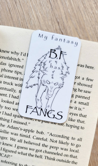 Magnetic Werewolf bookmark