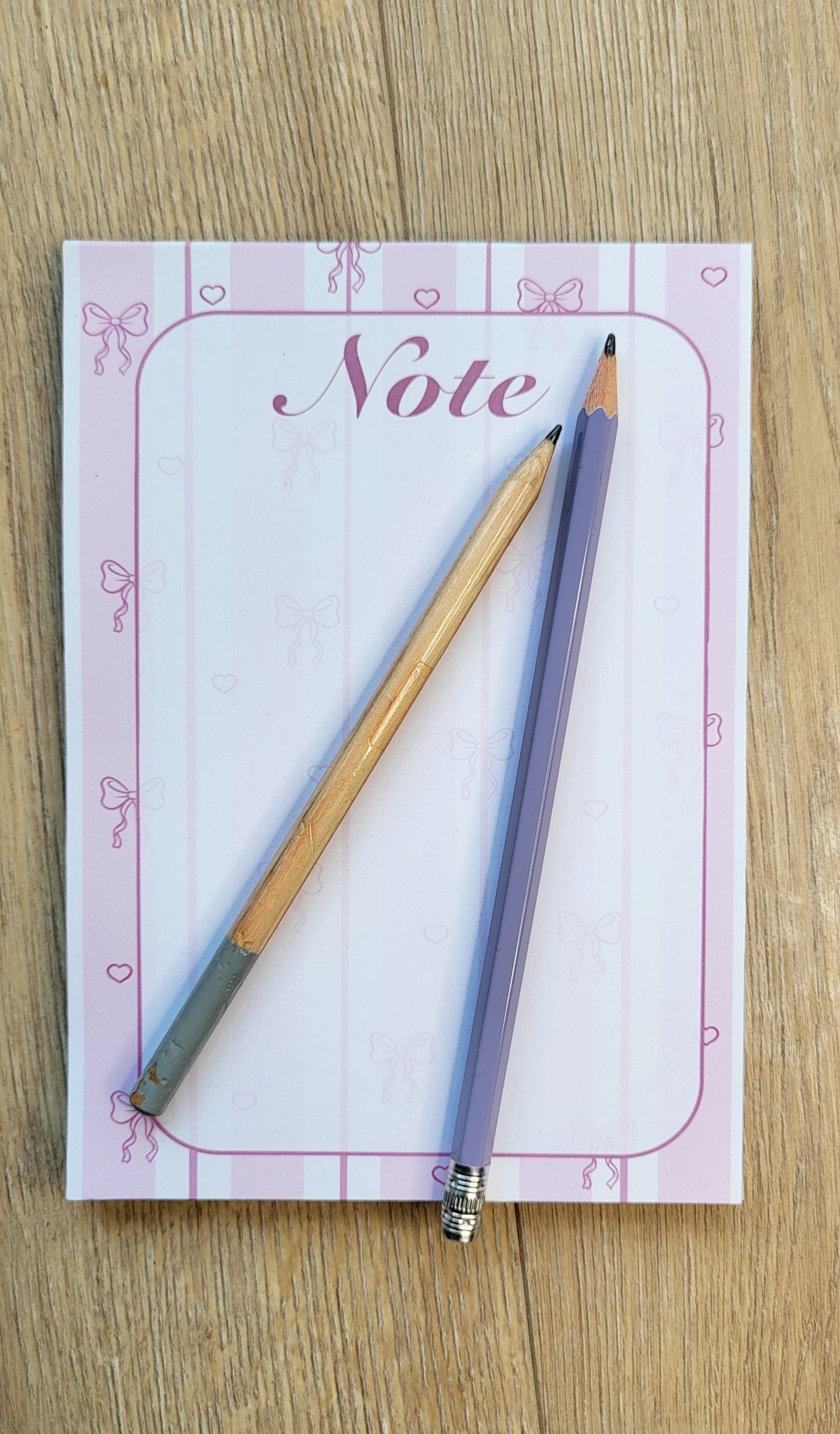 Pink Ribbon Notepad