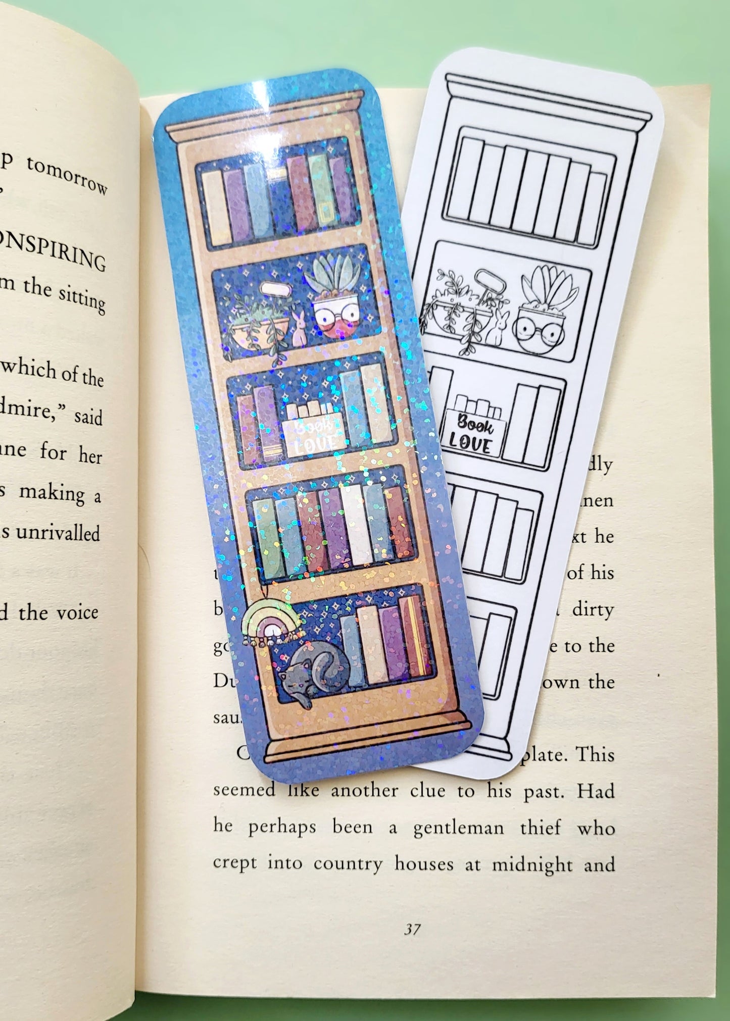 Bookshelf Bookmark