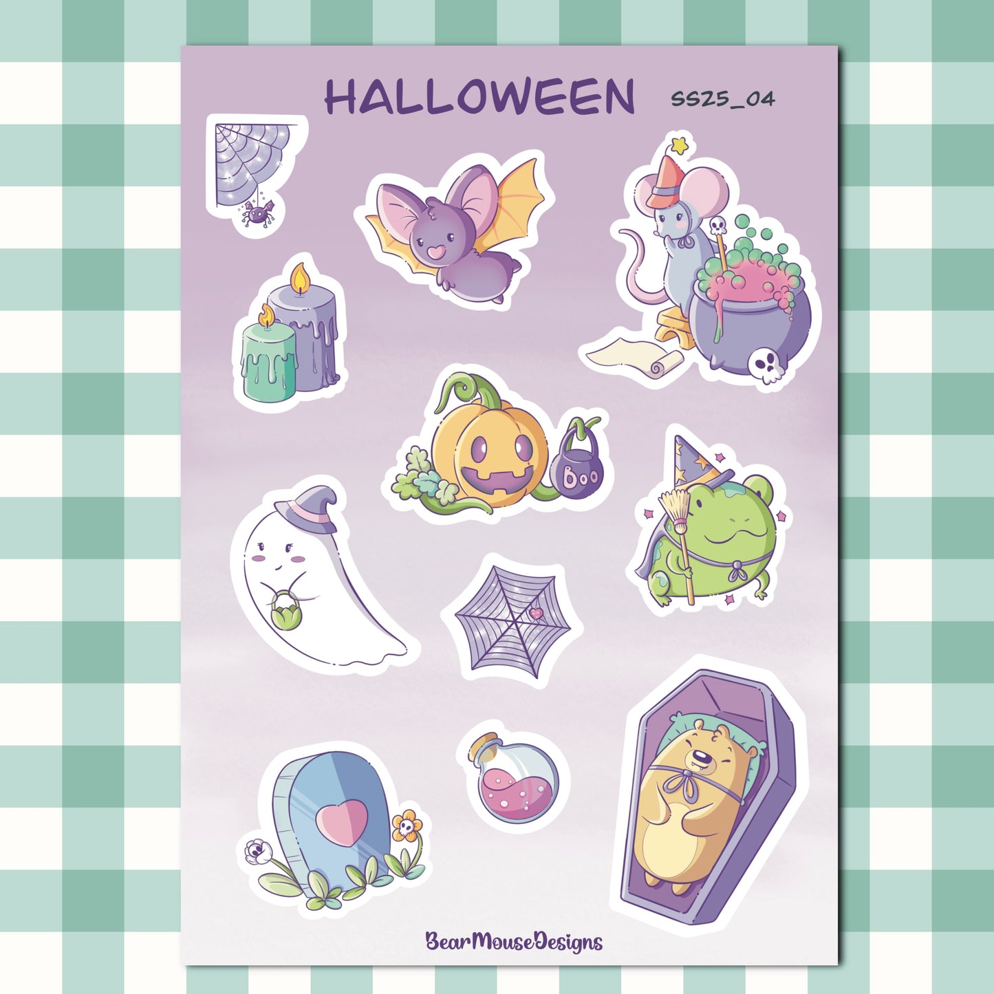 Halloween Sticker Sheets