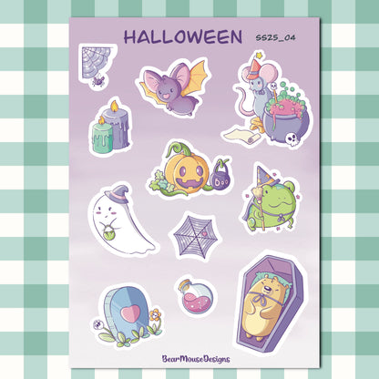 Halloween Sticker Sheets
