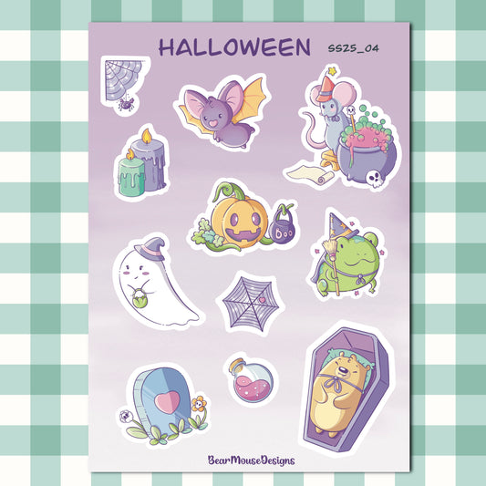 Halloween Sticker Sheets