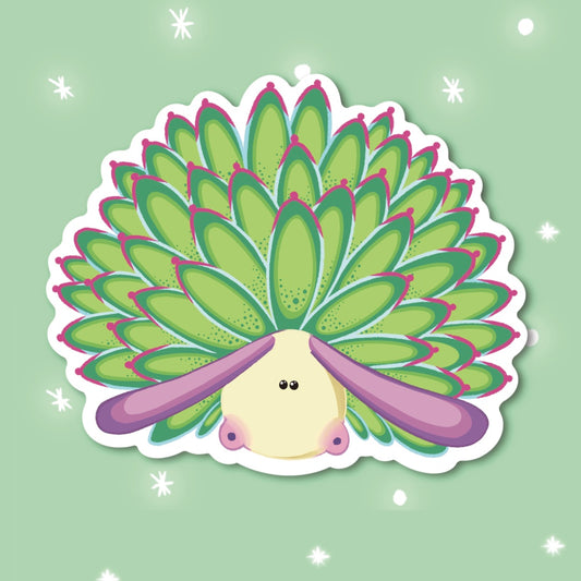 Leaf Slug Sticker