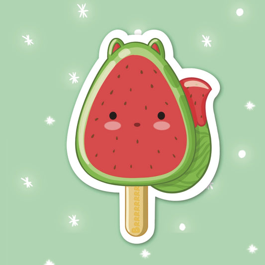 Foxy Watermelon Ice Lolly