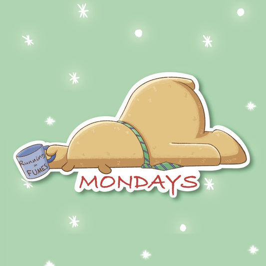 Mondays Sticker