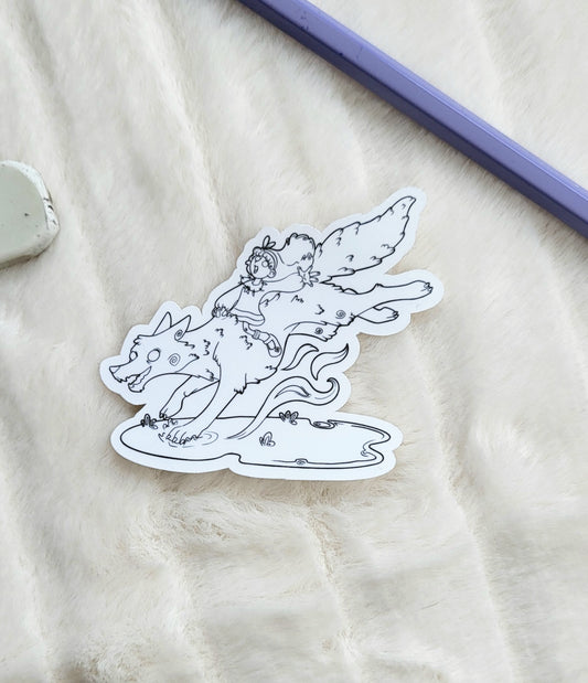 Running Wolf