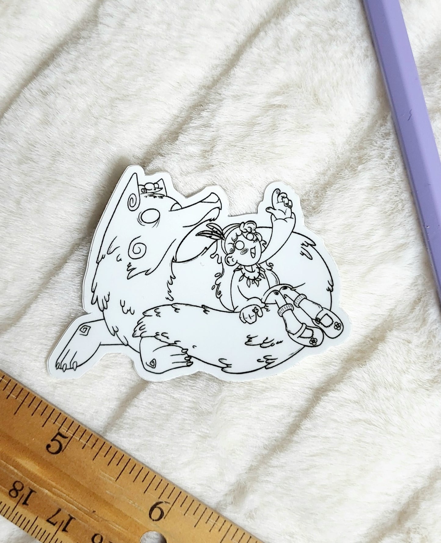 Star Gazing Wolf