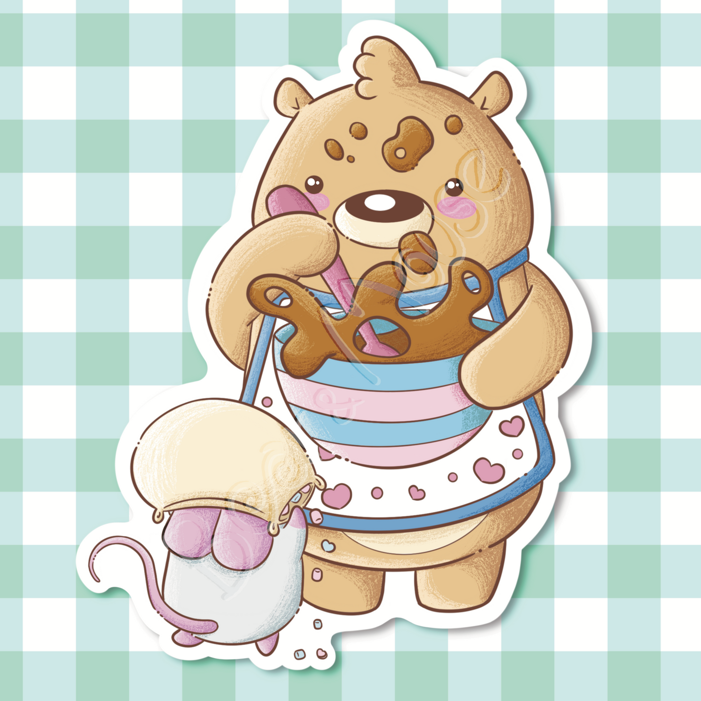 Baking Bear and mouse