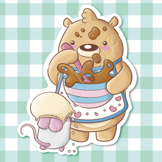 Baking Bear and mouse