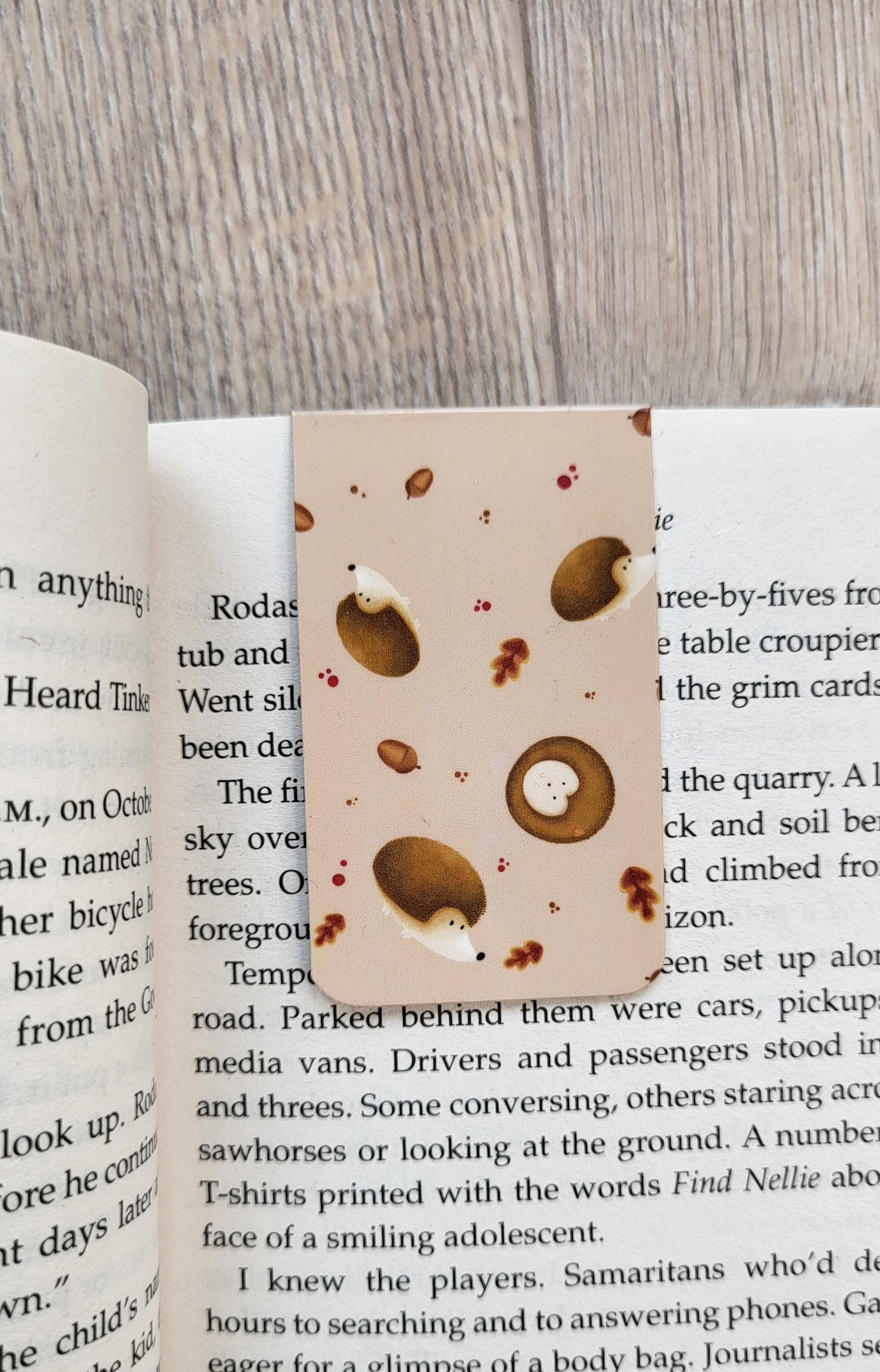 magnetic Hedgehog bookmark