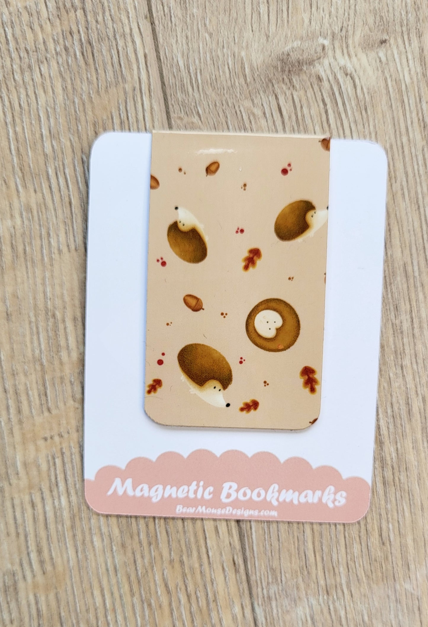 magnetic Hedgehog bookmark