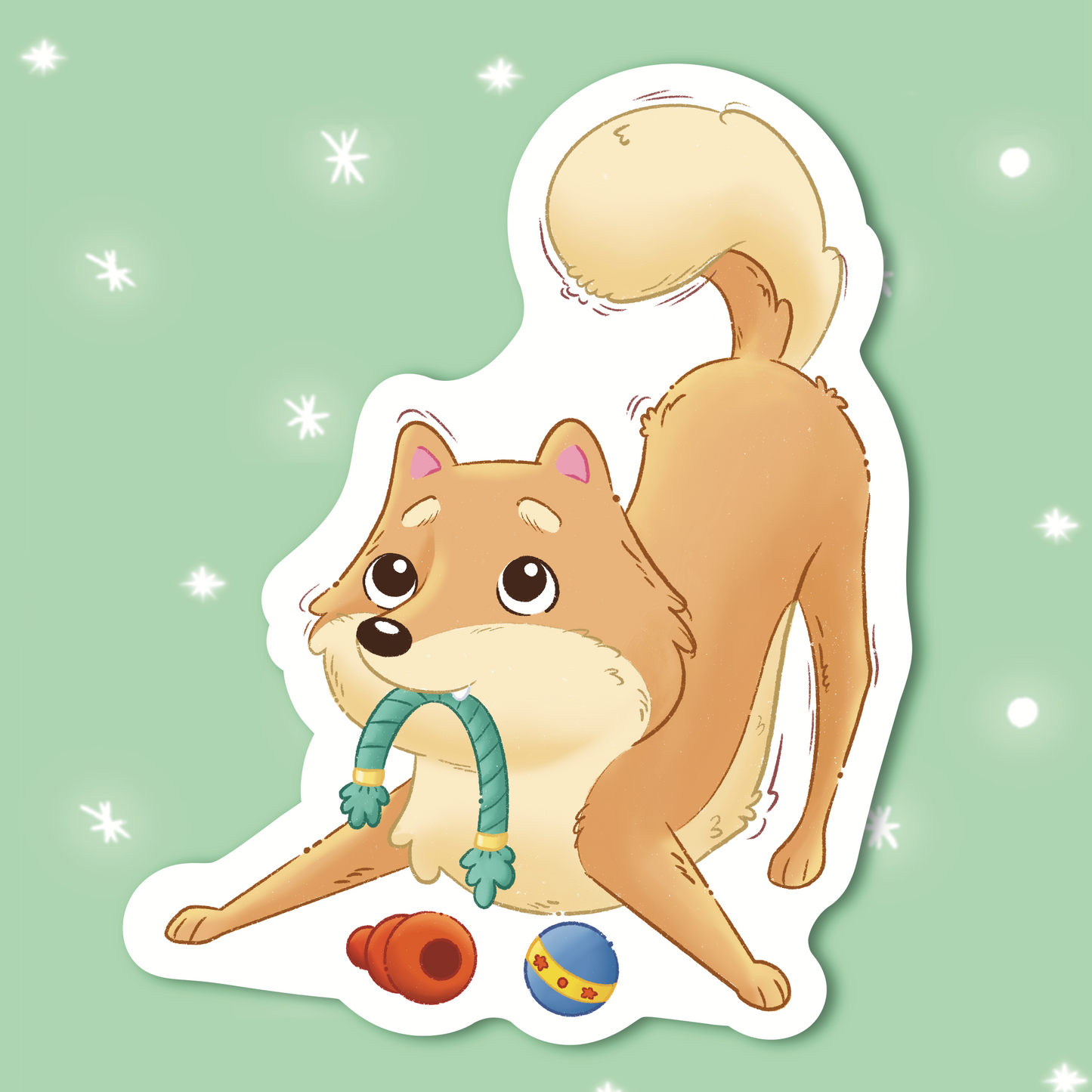 Play Time Shiba